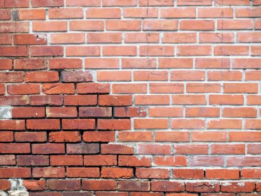Tuğla duvar dokusunun arkaplanı