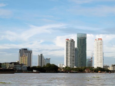 bangkok Tayland, 21 Eylül 2013 Chao phaya Nehri