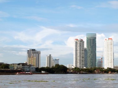 bangkok Tayland, 21 Eylül 2013 Chao phaya Nehri