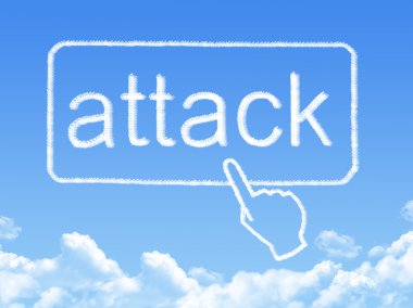 saldırı mesaj bulut şekli