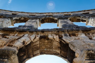 Antik Roma amfi tiyatro pula, Istria, Hırvatistan
