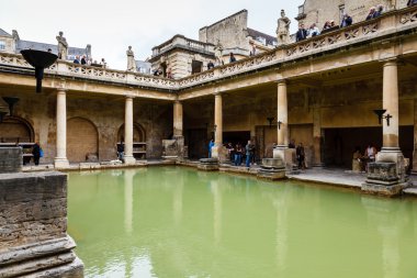 Antik Roma hamamları kentin Bath, İngiltere