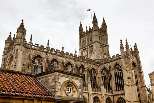 Bath Abbey es la última gran iglesia medieval de Inglaterra — Foto de Stock