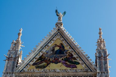 güzel santa maria Katedrali siena, Toskana, İtalya