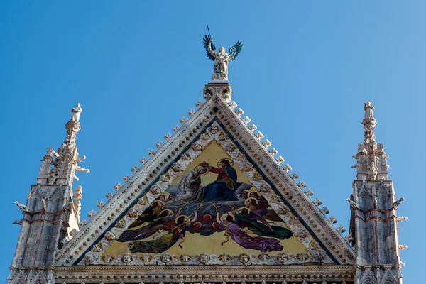 Beautiful Santa Maria Cathedral in Siena, Tuscany, Italy — Stock Photo, Image