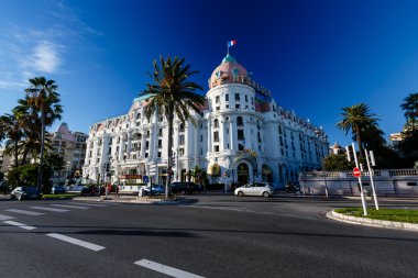 lüks hotel negresco, nice, Fransız rivie İngiliz sahil üzerinde