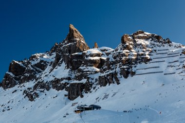 Porta vescovo peak arabba, dolomites alps Kayak Merkezi,