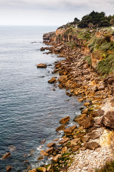 Rocky Beach Boca de Inferno (Mouth of Hell) in Cascais near Lisb — Zdjęcie stockowe