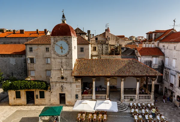 Kirche des heiligen Sebstian im Zentrum von Trogir, Kroatien — Stockfoto