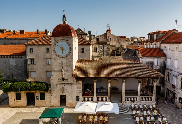 Kościół Święty sebastian w samym centrum trogir, Chorwacja — Zdjęcie stockowe