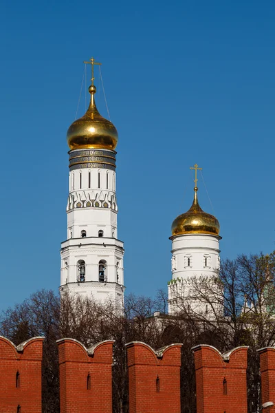 Ivan, o Grande Sino, atrás do Muro do Kremlin, Moscou, Rússia — Fotografia de Stock