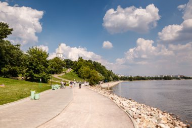 Moskova Nehri ve kolomenskoye, Moskova, ascension Kilisesi