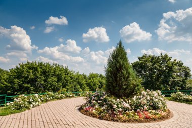 Açık Kolomenskoye müze ve Moskova, Rusya yakın park
