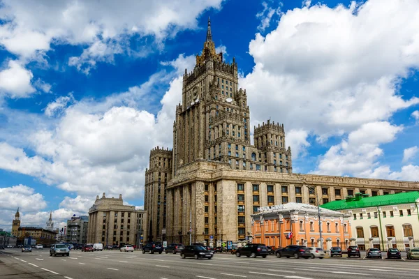 Μόσχα, Ρωσία - 12 Ιουνίου: Υπουργείο Εξωτερικών στις 12 Ιουνίου — Φωτογραφία Αρχείου