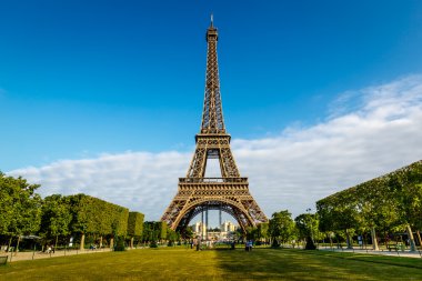 Eyfel Kulesi ve champ de mars Paris, Fransa