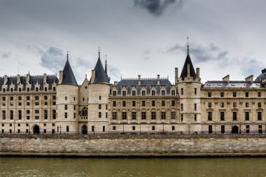 La conciergerie, eski Kraliyet Sarayı ve paris, fran hapiste