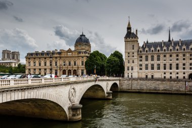 La conciergerie, eski Kraliyet Sarayı ve paris, fran hapiste