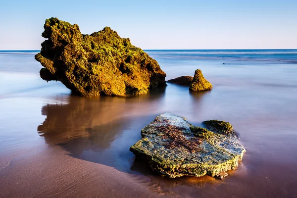 Stranden Porto de mos i lagos, algarve, portugal — Stockfoto