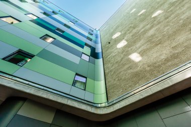 modern ev cephe tarihi merkezi Berlin, Almanya