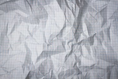 Beyaz bir kağıt. Beyaz desenli çarşaf. Eski kağıt kaplama manzara. Grunge dokusu.