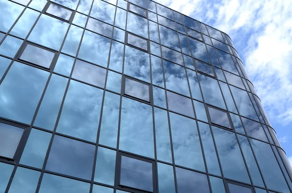 Glass facade of an office building. — Stock Photo, Image