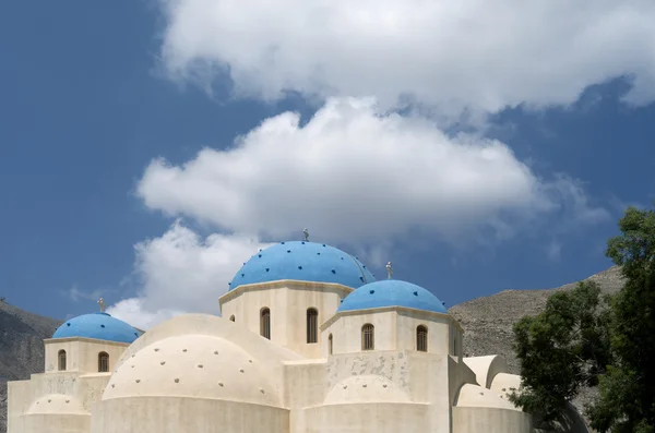 Kerk in perissa. — Stockfoto