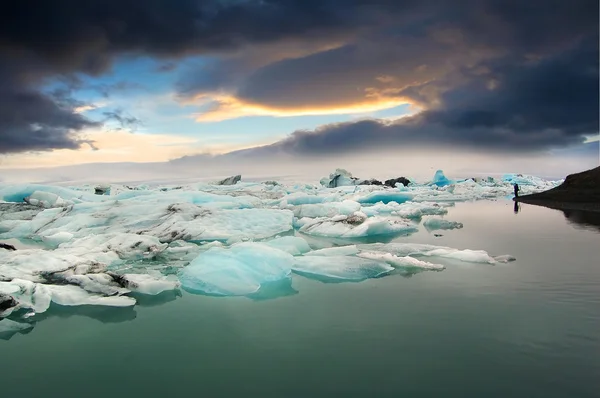 Tela de hielo — Foto de Stock