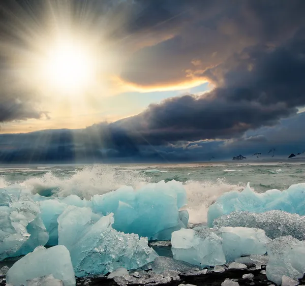 Tela de hielo — Foto de Stock