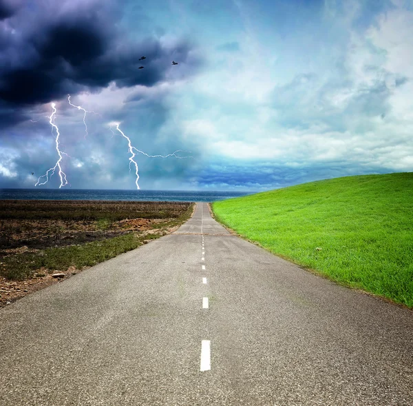 Caminho certo — Fotografia de Stock