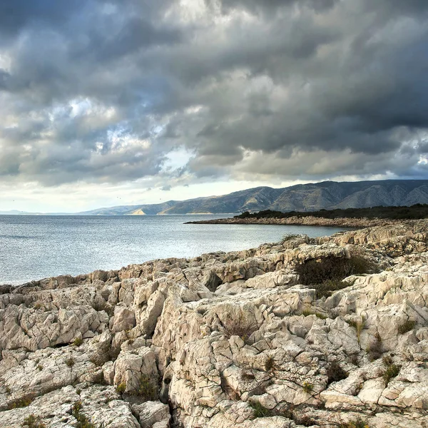 Tempesta oceanica — Foto Stock