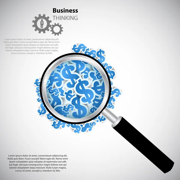 Business background — Stock Vector