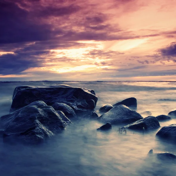 Nuvens tempestuosas — Fotografia de Stock