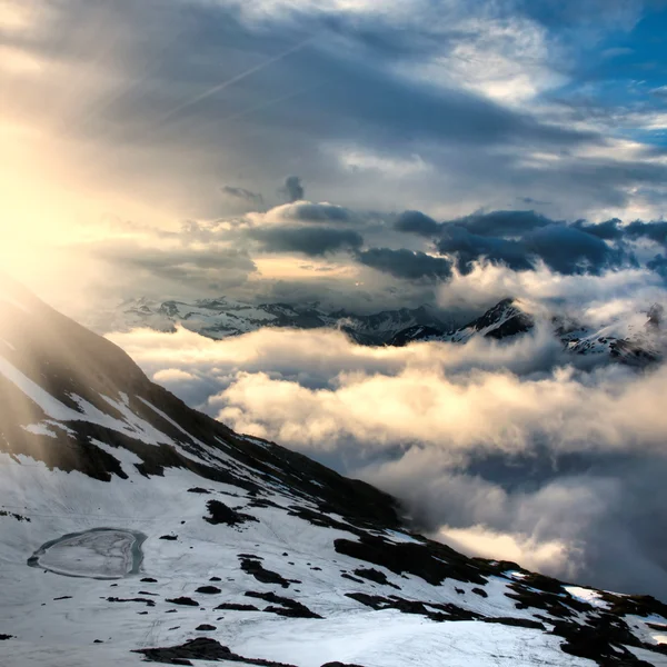 Alpenlandschap — Stockfoto