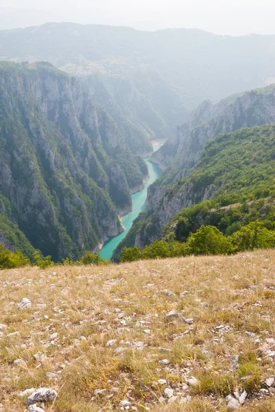 The canyon of Komarnica — Stock Photo, Image