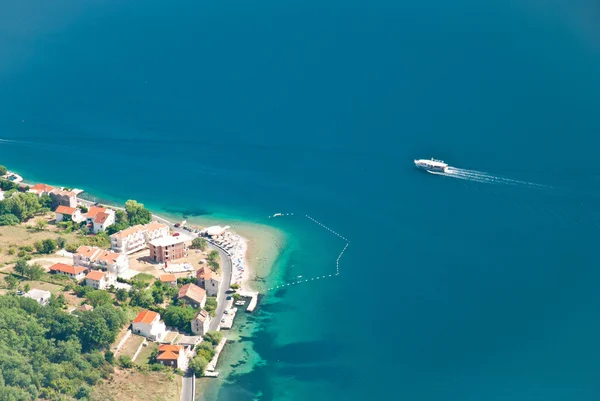 Zálivu kotor — Stock fotografie