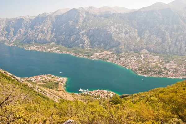 Zálivu kotor — Stock fotografie