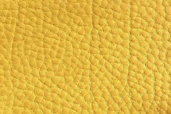 Yellow leather texture — Stock Photo, Image