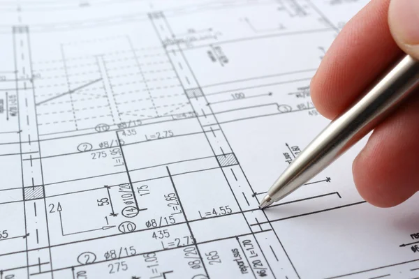 House planning — Stock Photo, Image