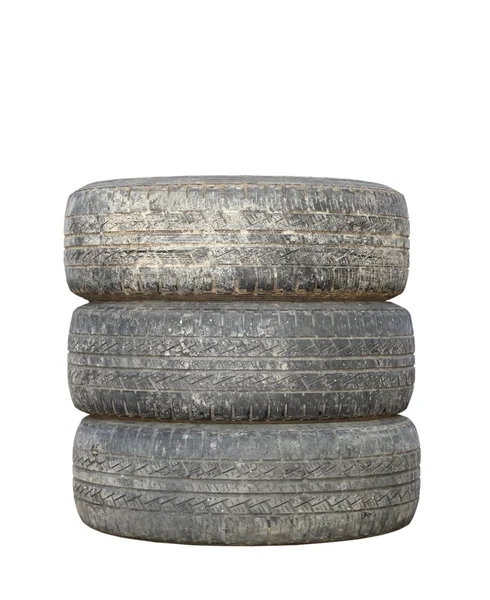 Old dirty tires — Stock Photo, Image