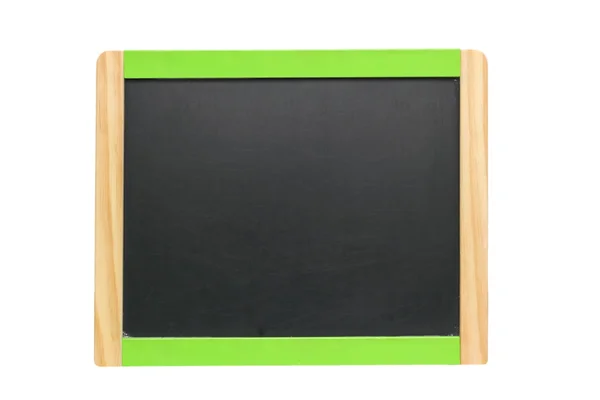 Blackboard över vita — Stockfoto