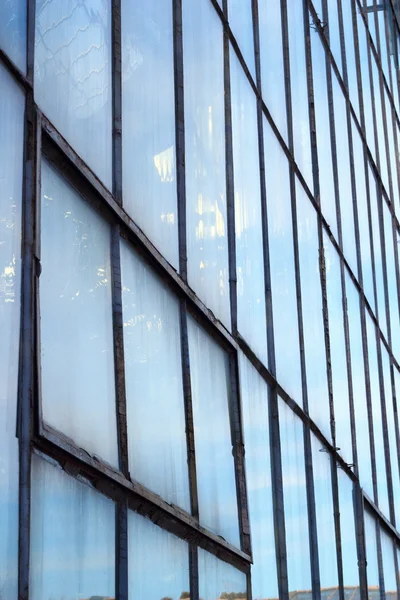 Çelik cam duvar — Stok fotoğraf