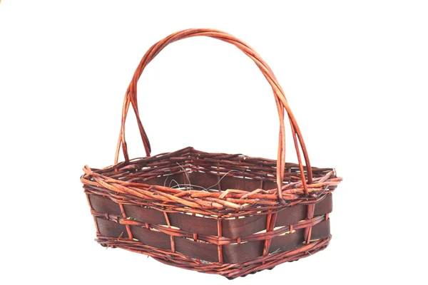 Handmade trellis basket — Stock Photo, Image