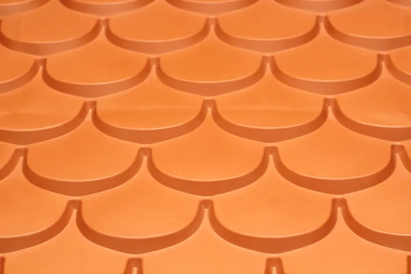 Płytki dachowe z tworzyw sztucznych — Zdjęcie stockowe