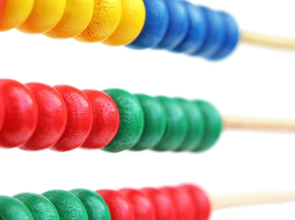 Detail of a wooden abacus — Stock Photo, Image