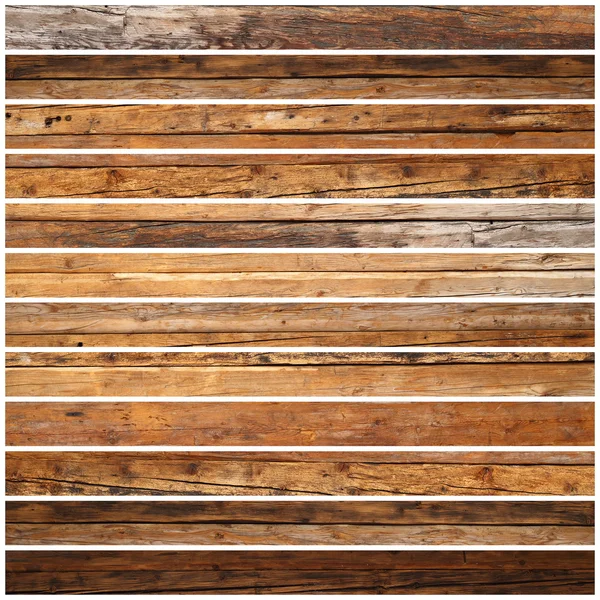 从老木实木复合地板的设计 — 图库照片