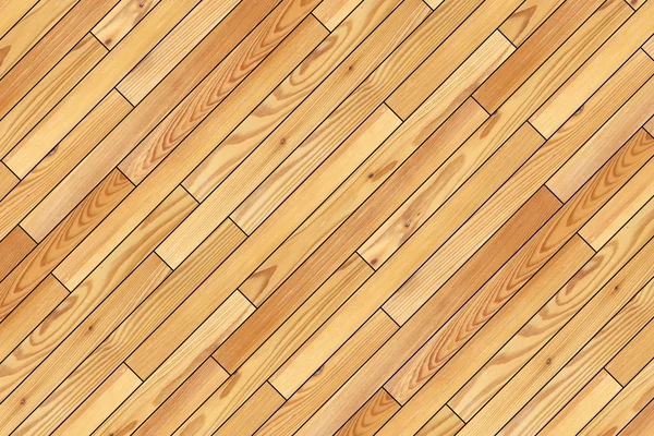 Parquet beige installé en angle — Photo