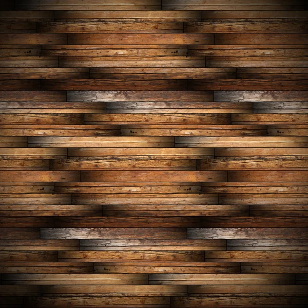Ancient mahogany wood floor design — Stock Photo, Image