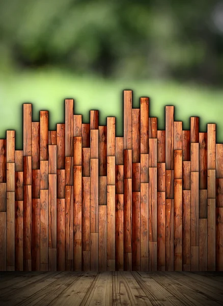 Abstract wooden structure in nature — Stock Photo, Image