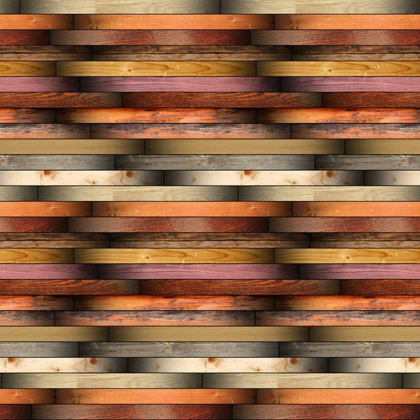 Samling av installerat trä plankor golvmaterial — Stockfoto