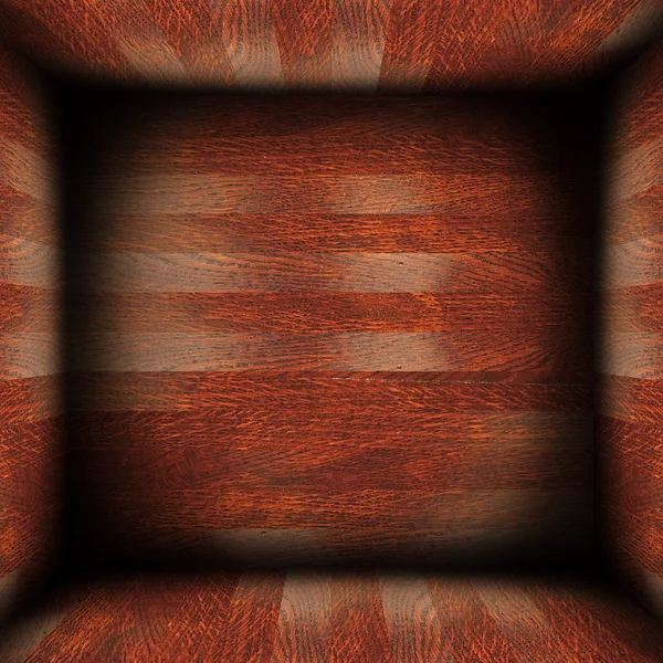 Abstract wood finished interior — Stock Photo, Image